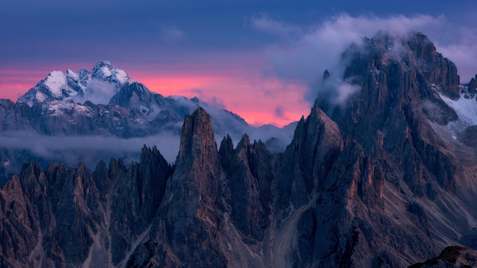 中国最美山峰之梅里雪山风景 -桌面天下（Desktx.com）