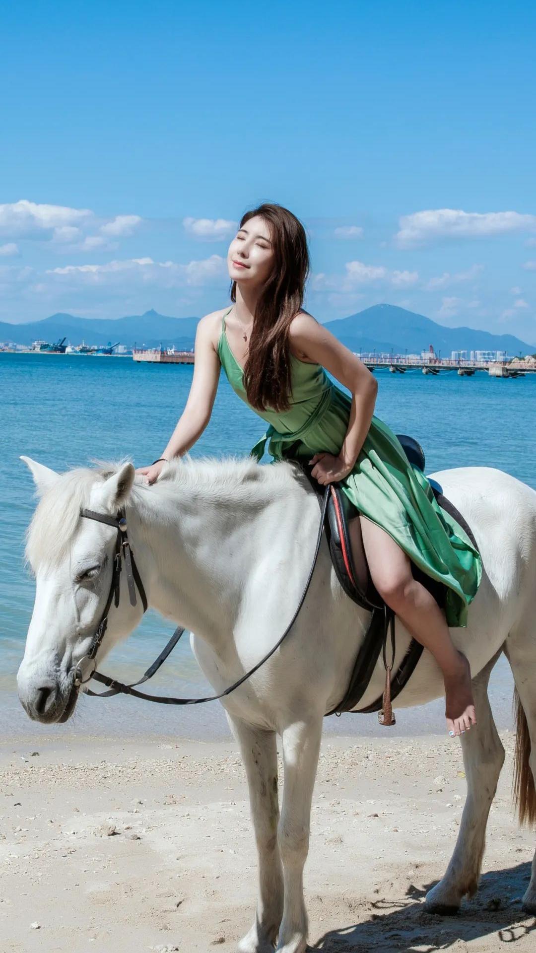 Long Hair Girl On Horse By Wlop, HD Fantasy Girls, 4k Wallpapers ...