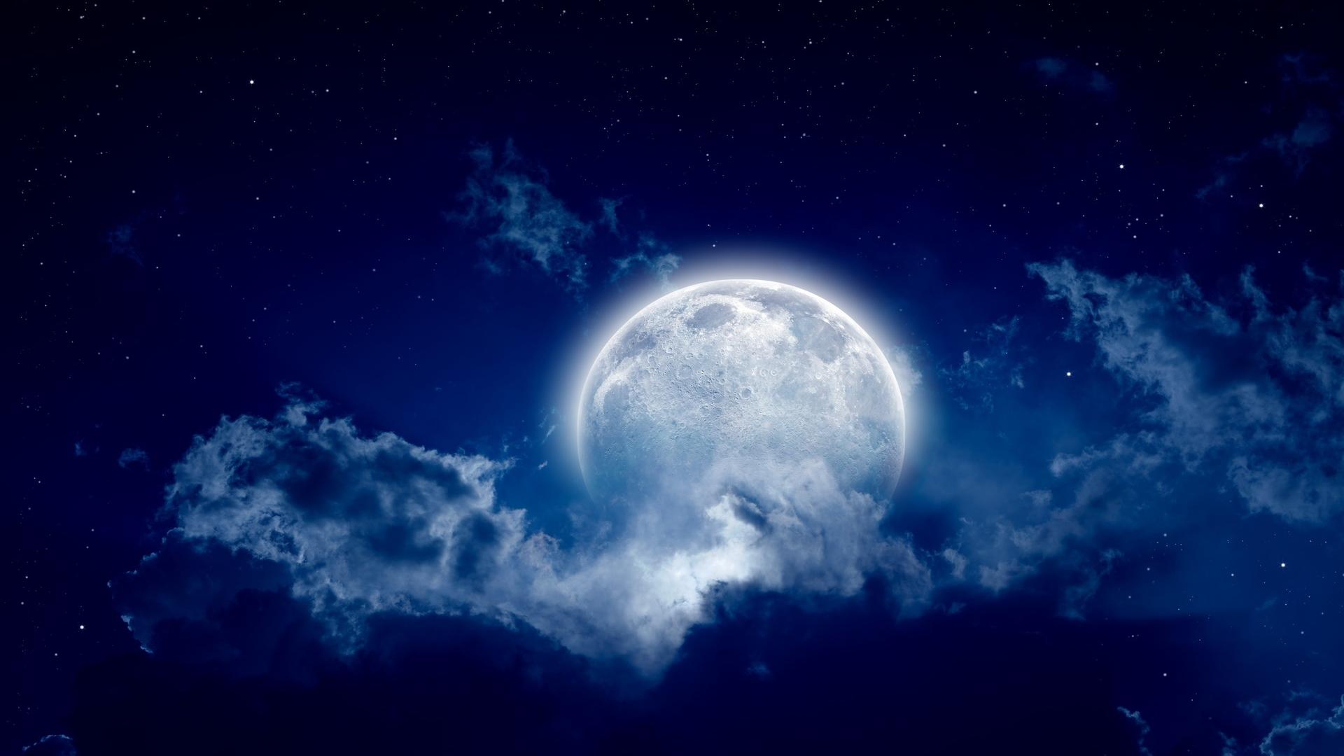 【1280x1024】月亮风景电脑桌面壁纸 - 彼岸桌面