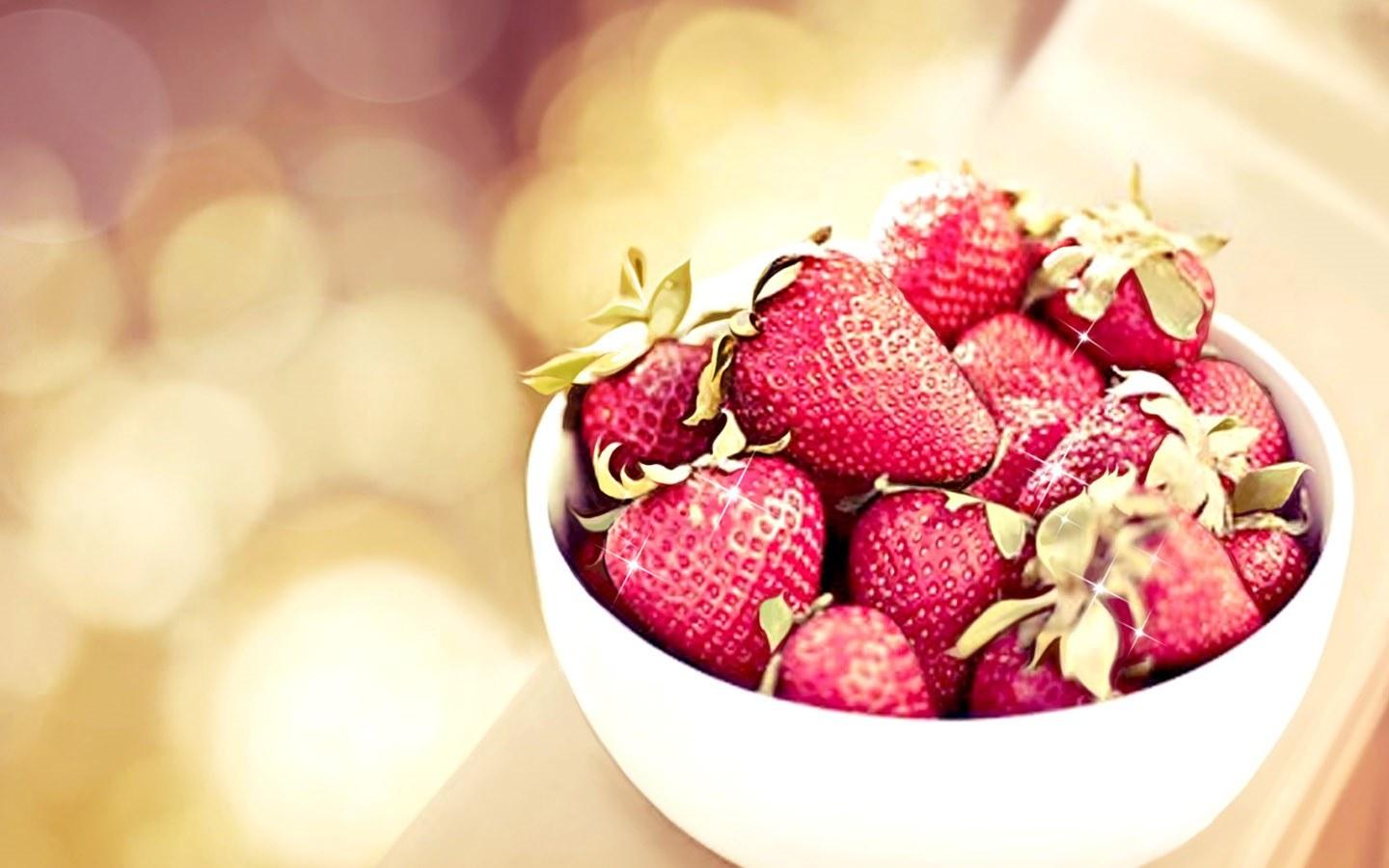 草莓水果,花,叶子,高清图片-千叶网