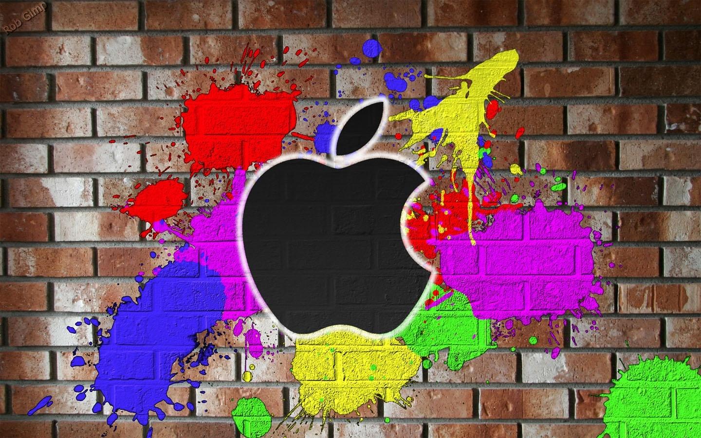 苹果春季发布会黑色背景高清logo壁纸-壁纸图片大全