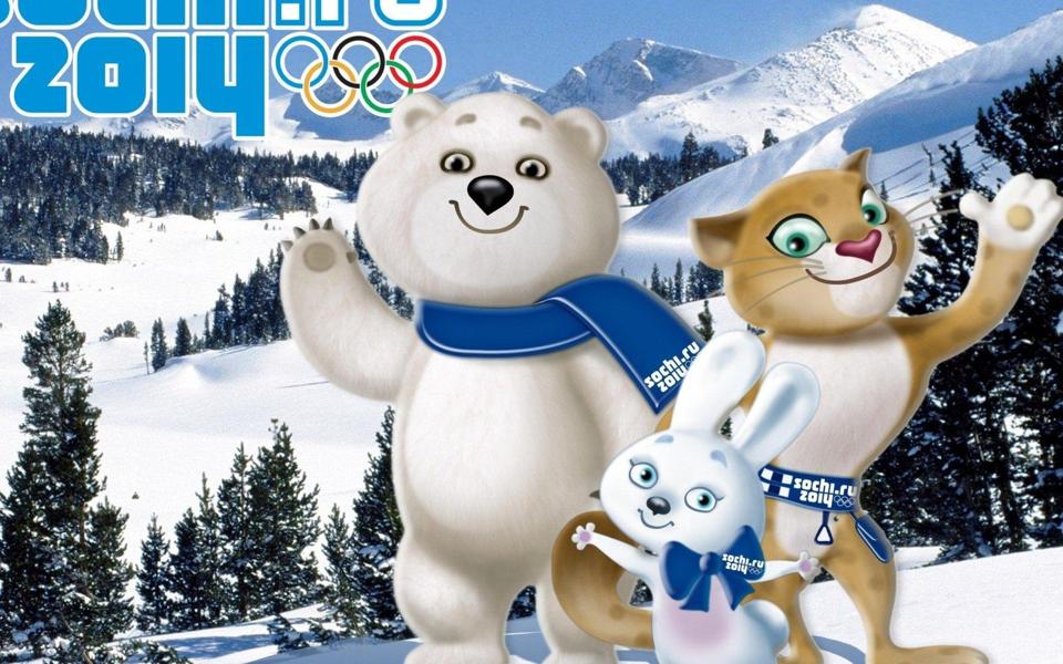 索契2014奥运会吉祥物图片壁纸