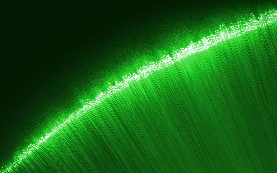 MotoG绿色抽象光芒电脑壁纸图片下载