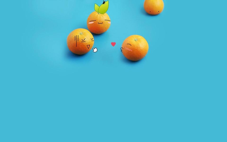 大橙小事电脑桌面图片