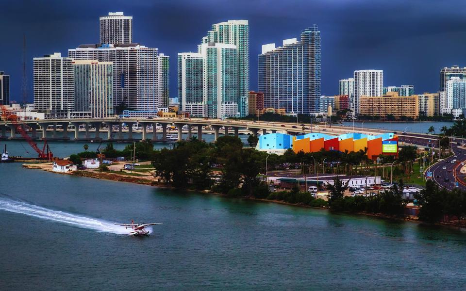 美国迈阿密建筑风景电脑壁纸