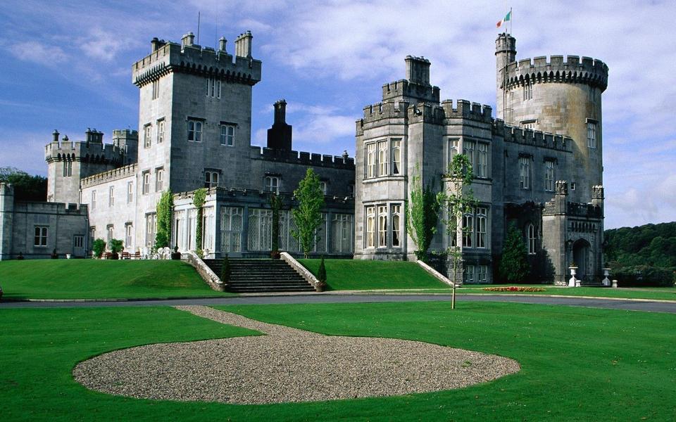 爱尔兰城堡风景桌面壁纸
