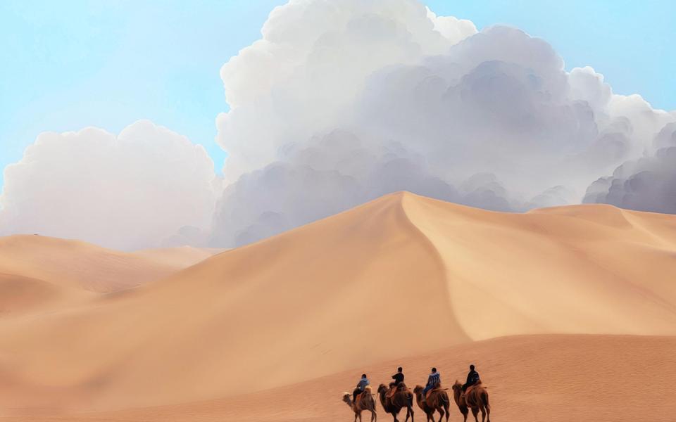 沙漠图片大全风景图片电脑壁纸