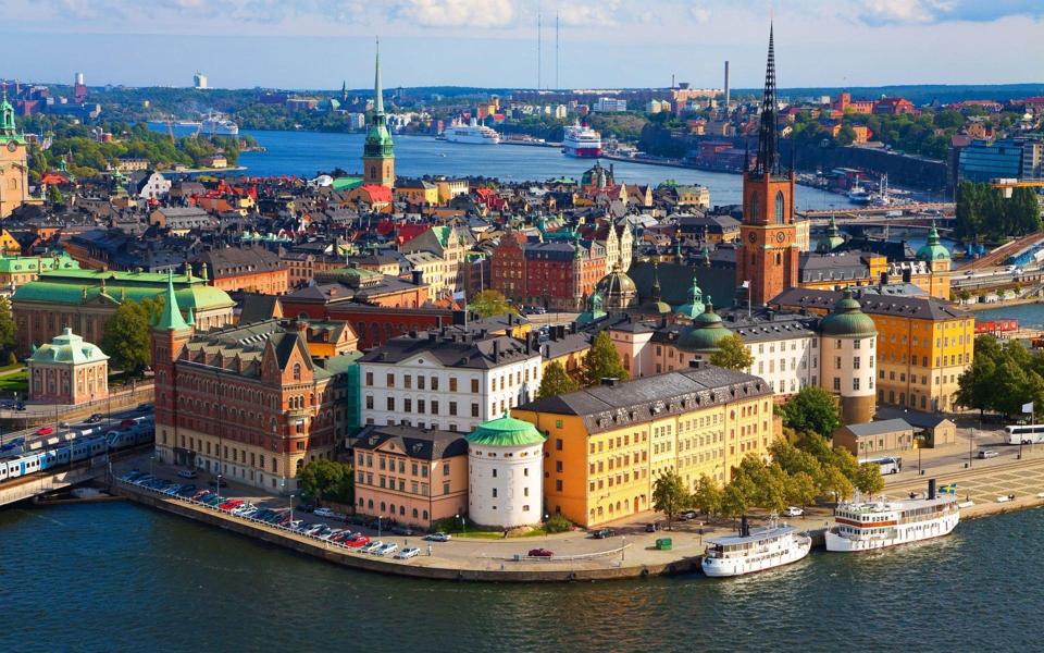 斯德哥尔摩建筑风景壁纸