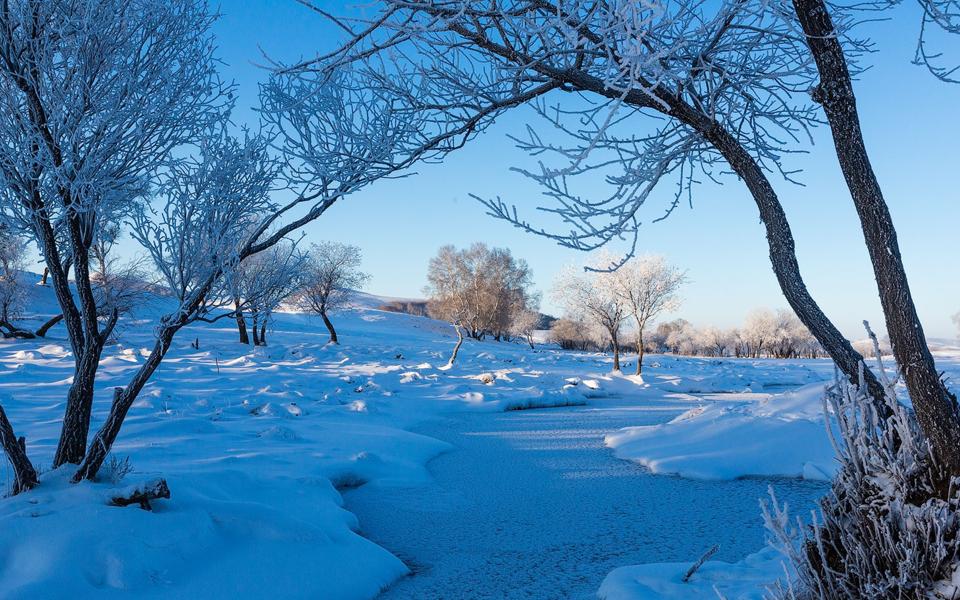 最美雪景壁纸高清风景图片
