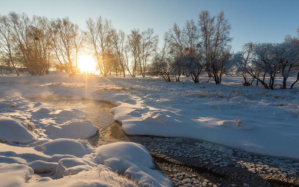 最美雪景壁纸高清风景图片