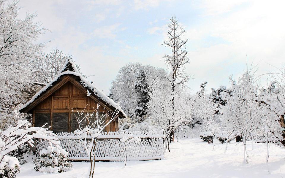 冬季好看的雪景风景桌面壁纸