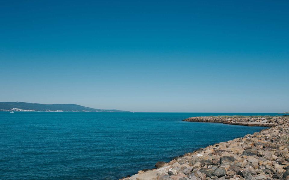 希腊圣托里尼岛自然风光壁纸图片