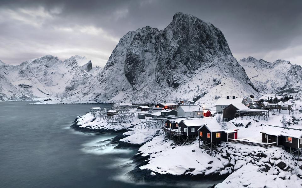 挪威最美的地方海岸风景壁纸