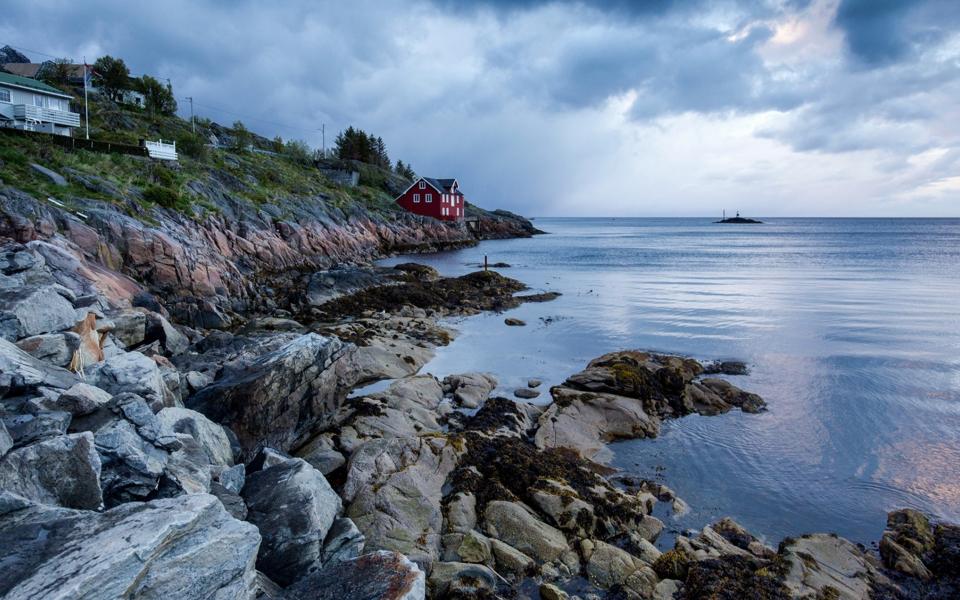 挪威最美的地方海岸风景壁纸
