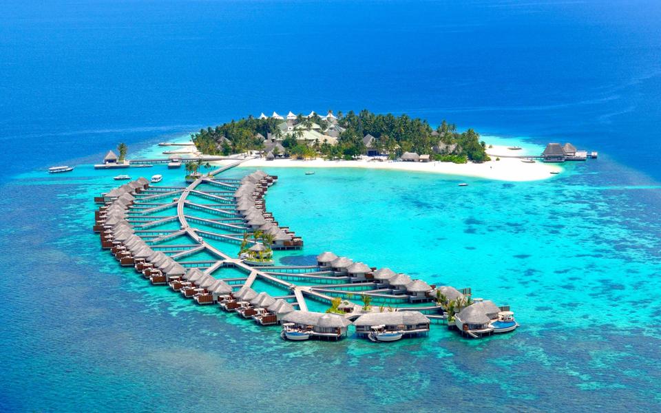 马尔代夫群岛高清风景桌面壁纸