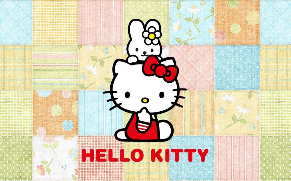 可爱的Hello Kitty桌面壁纸
