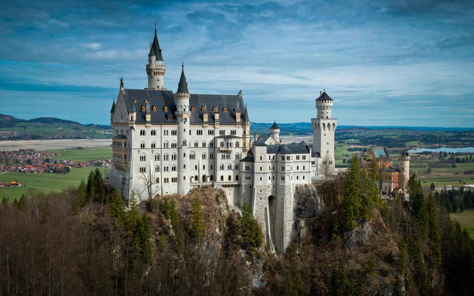 德国新天鹅城堡高清桌面壁纸