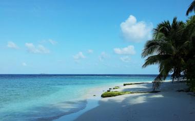 马尔代夫天堂岛高清大壁纸