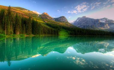 加拿大湖泊山水自然风景壁纸