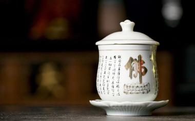 中国风茶杯桌面壁纸