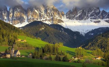 阿尔卑斯山自然风景壁纸