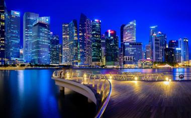 新加坡城市风光桌面壁纸