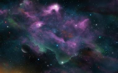 高清璀璨绚烂的星空唯美夜景高清电脑壁纸