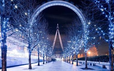 伦敦城市夜景图片美景电脑壁纸下载