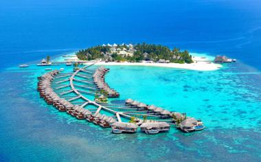 马尔代夫群岛高清风景桌面壁纸
