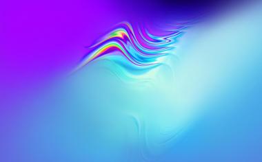 炫彩底色液態波紋創意抽象桌面壁紙