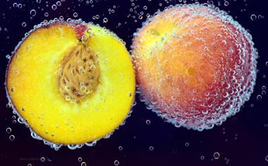 桃 水果 多汁 水 水果图片