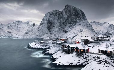 挪威最美的地方海岸风景壁纸1